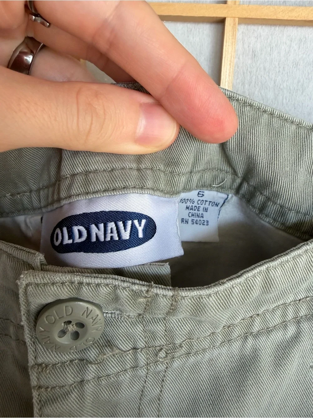 Old Navy Olive Green Cargo Shorts for Women